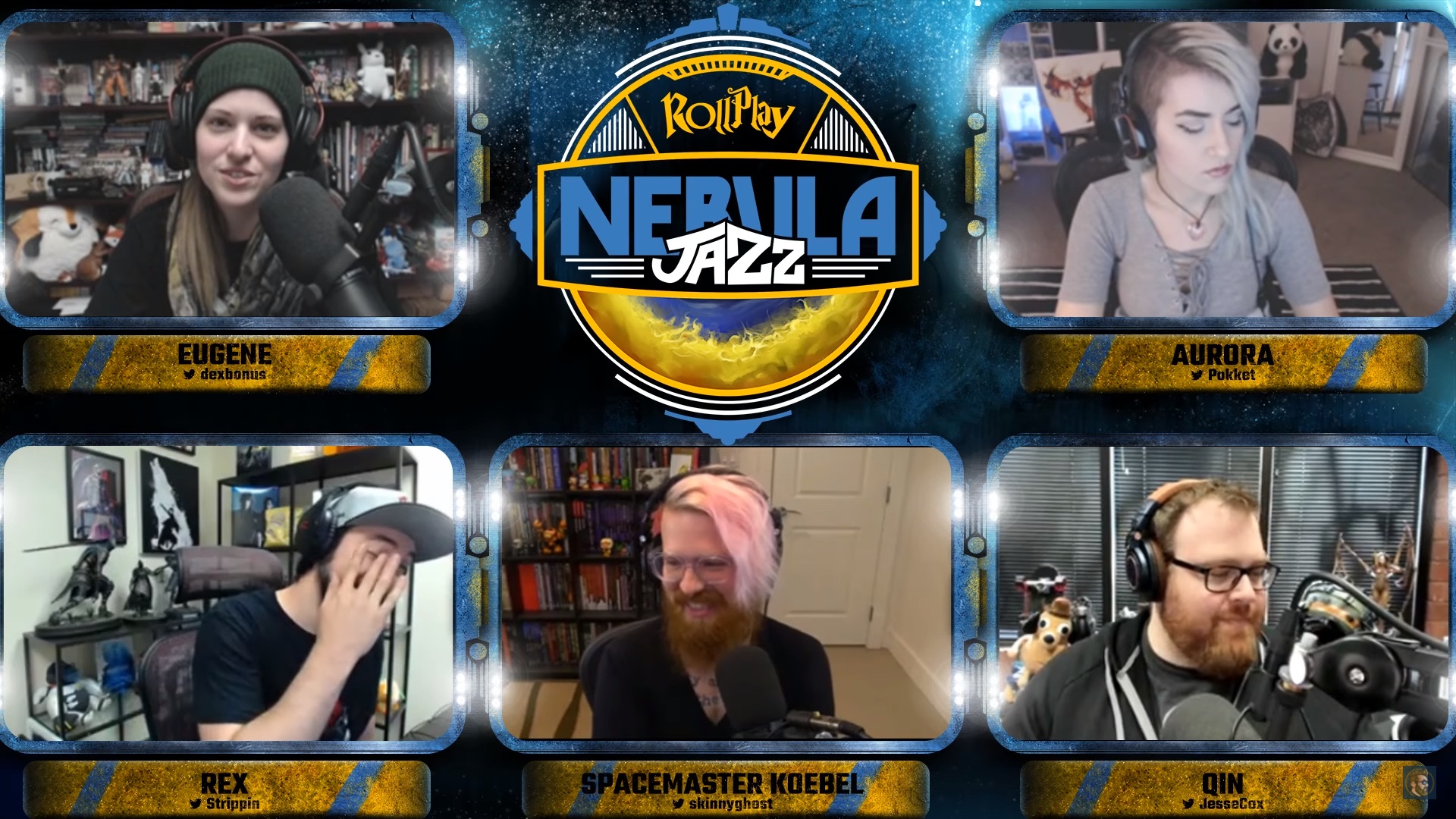 Kuva 5. Ruutukaappaus RollPlay Nebula Jazzin lähetyksestä vuodelta 2017.