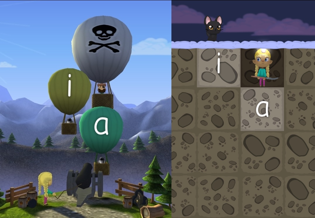 Kuva 3. Esimerkki Lukukuplan ampumis- ja kaivamistehtävätyypeistä.